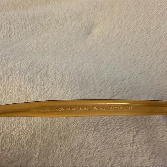 Follies frame in Tortoise-Cream. Model OV5194 1281.Handmade in Italy. - Picture 12 of 13